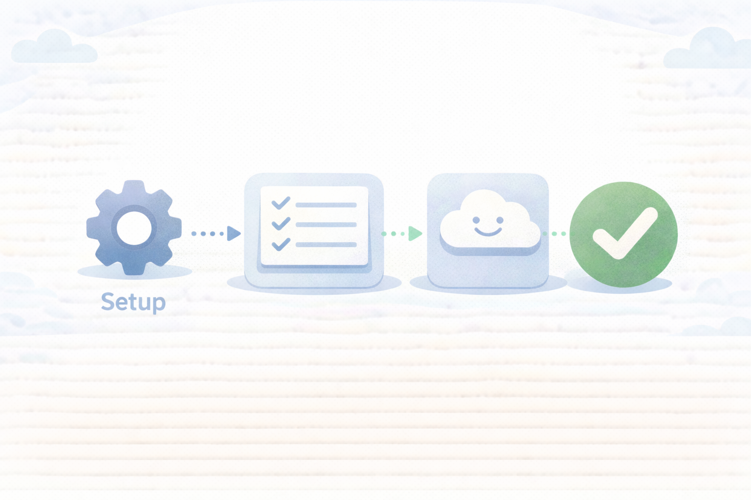 会計ソフト初期設定チェックのイメージ