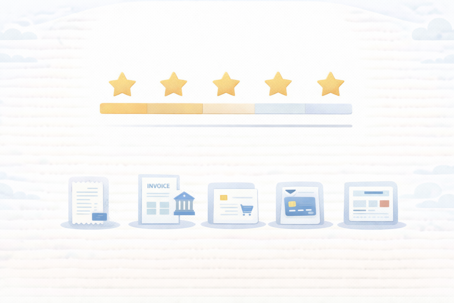 代替証憑の優先順位のイメージ