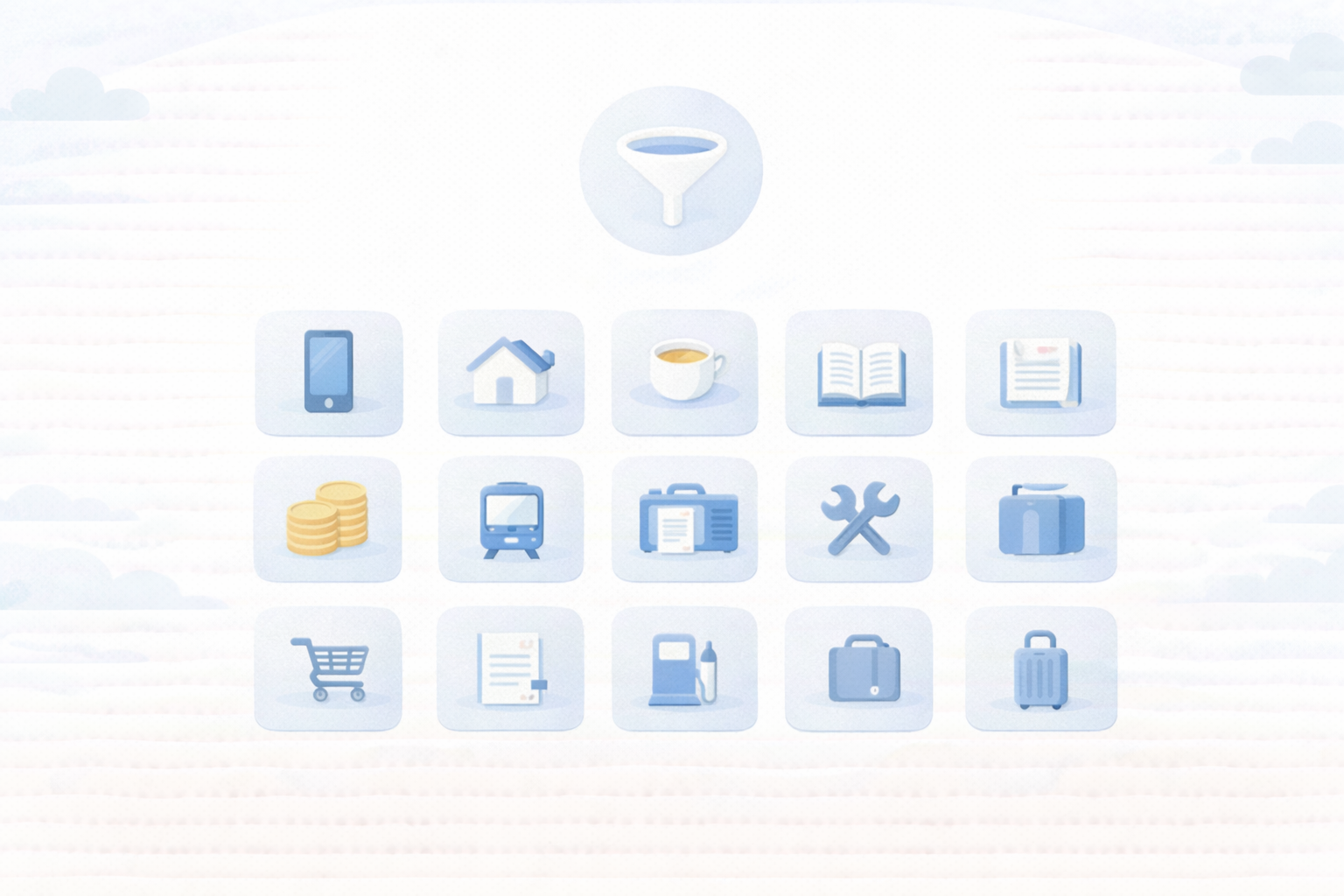 経費OKNG一覧のイメージ