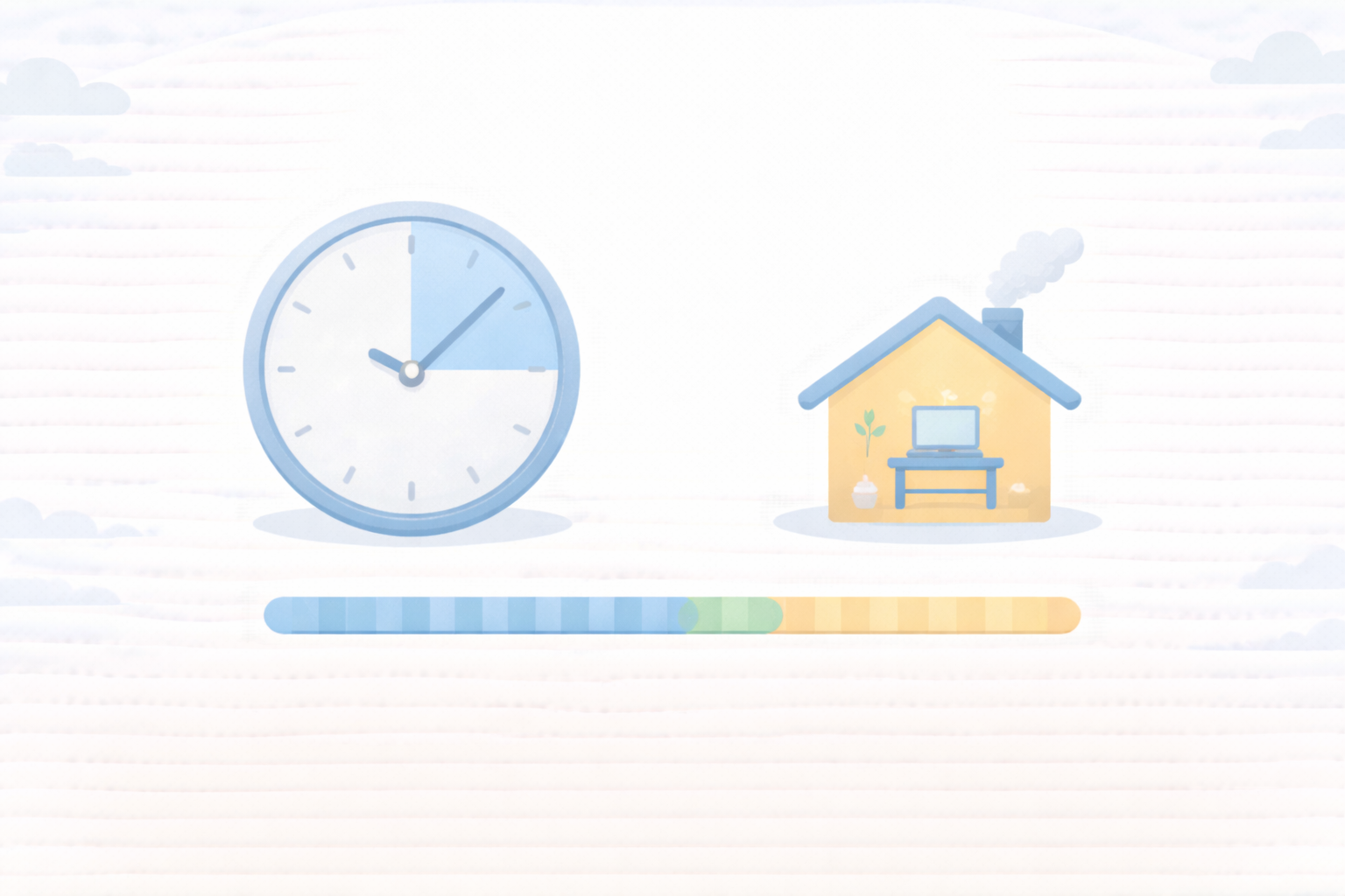 時間ベース按分のイメージ