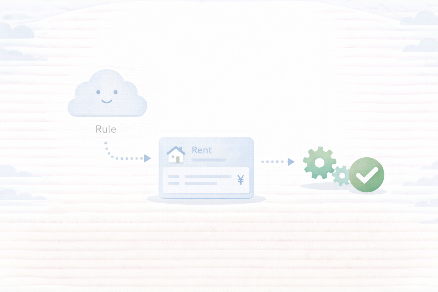 会計ソフトで按分をラクにするイメージ