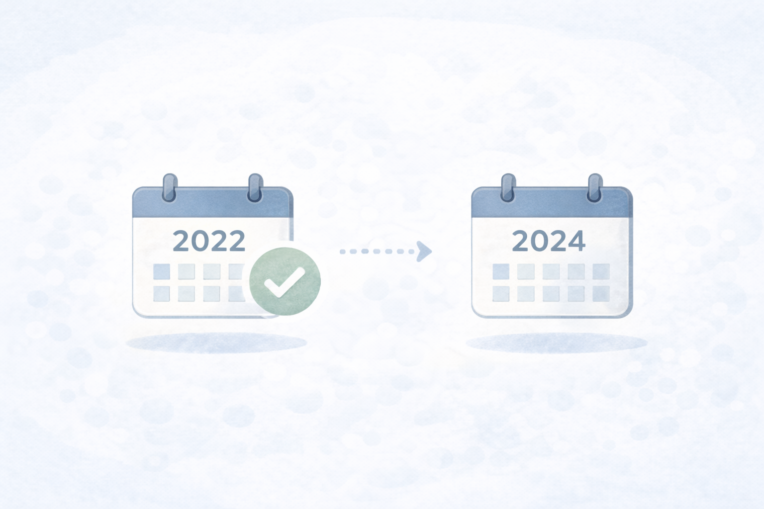 基準期間(前々年)で判定するイメージ