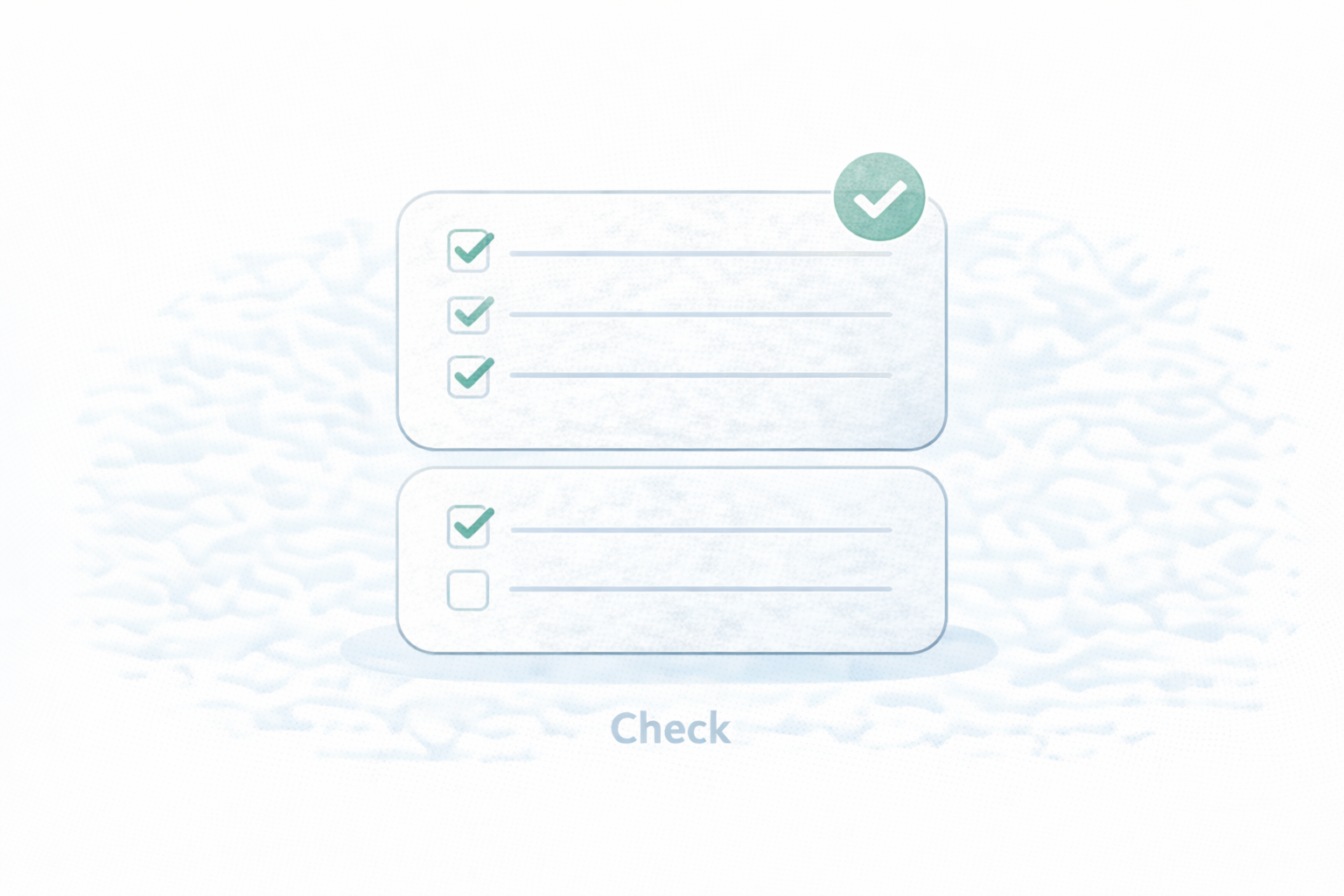 ミスらない項目チェック