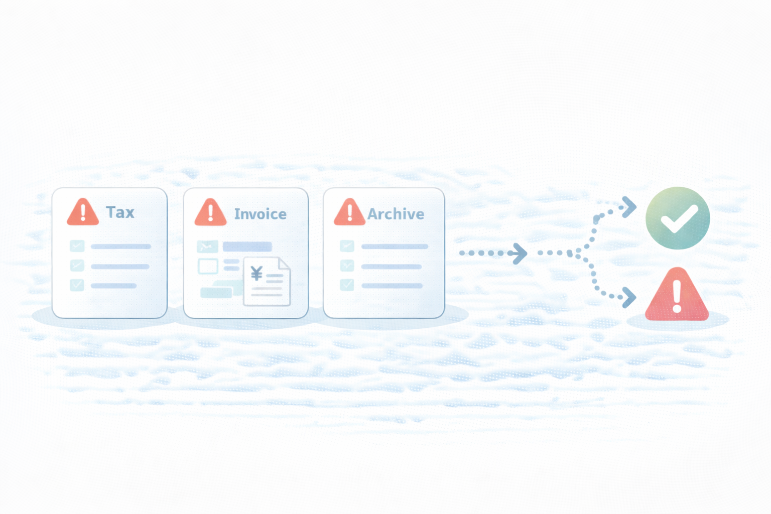 消費税とインボイスと電帳法のミス