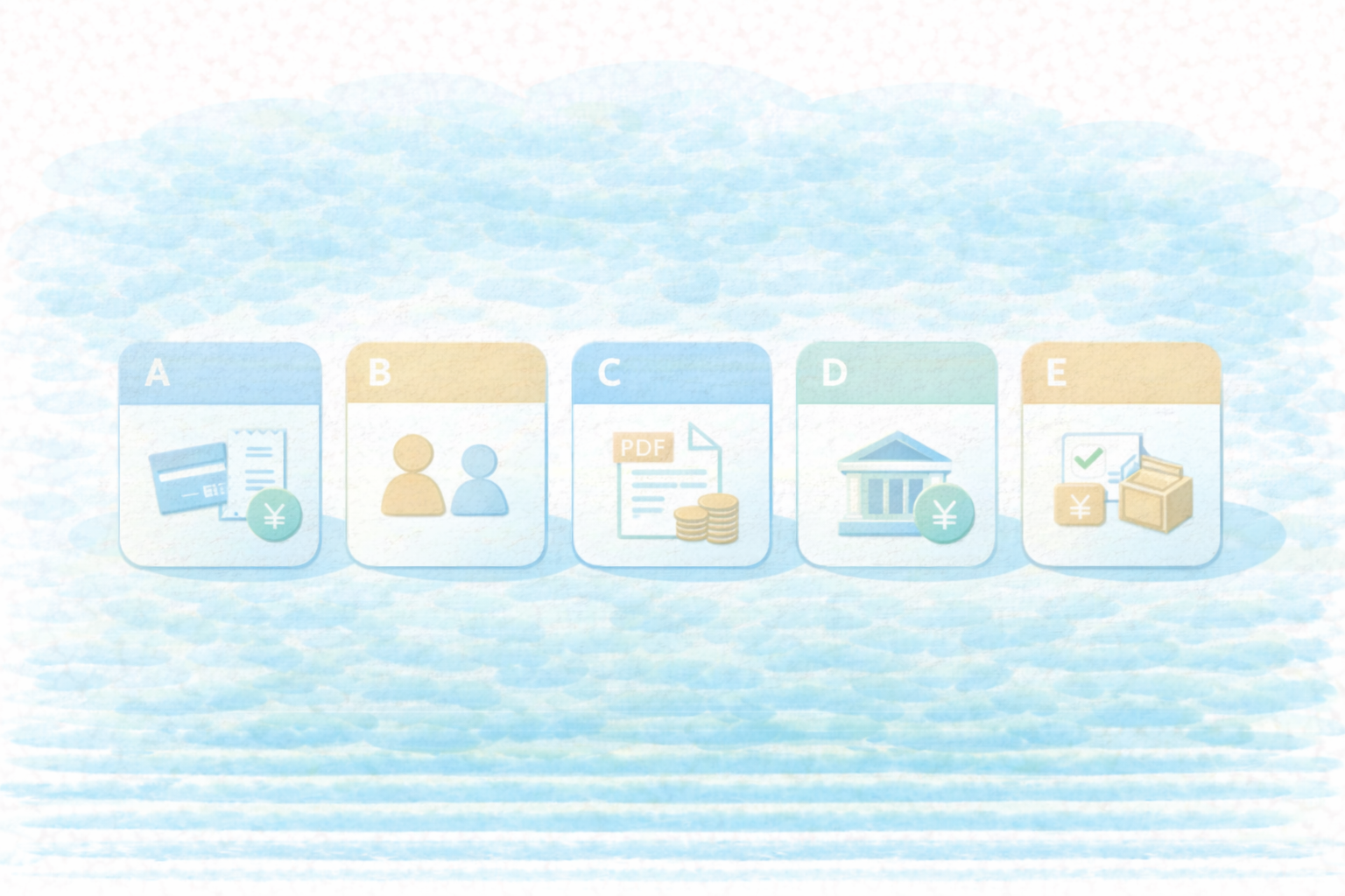 仕訳の型5パターン