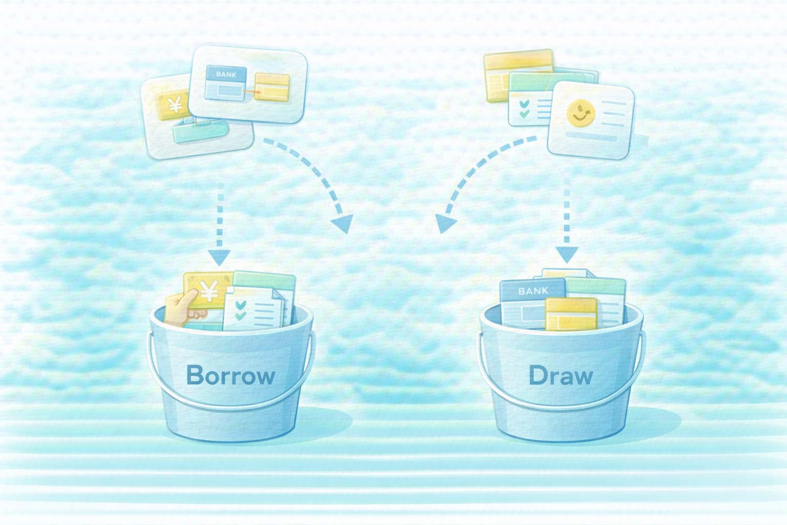 事業主借と事業主貸で吸収