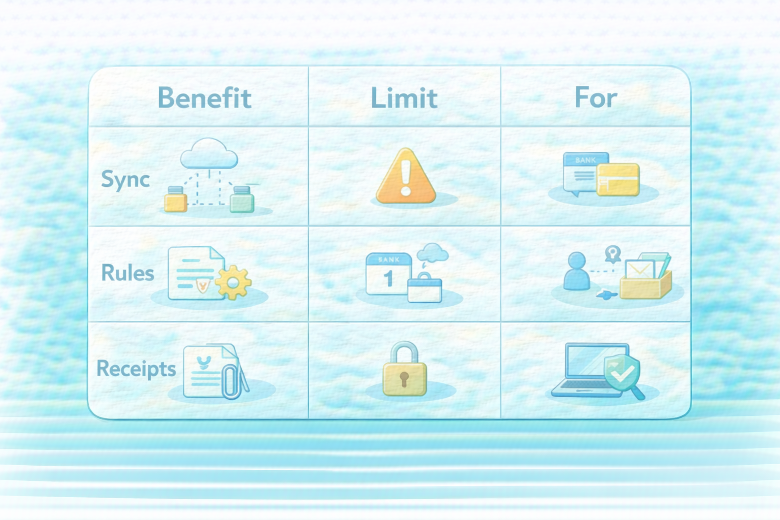 会計ソフトで混在を仕組み化